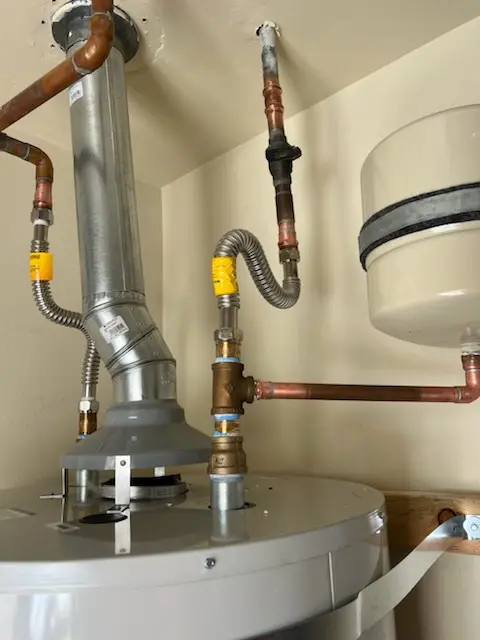 Water heater installation and plumbing repair in Sandy Creek